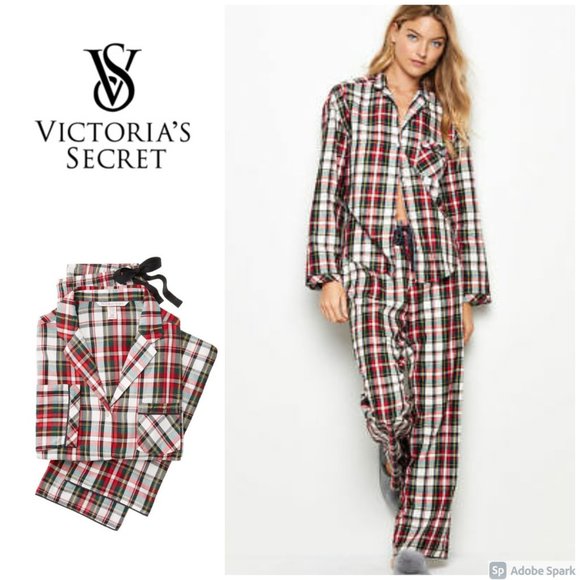 Victoria's Secret Other - VICTORIA'S SECRET Plaid Cotton Pajama Set